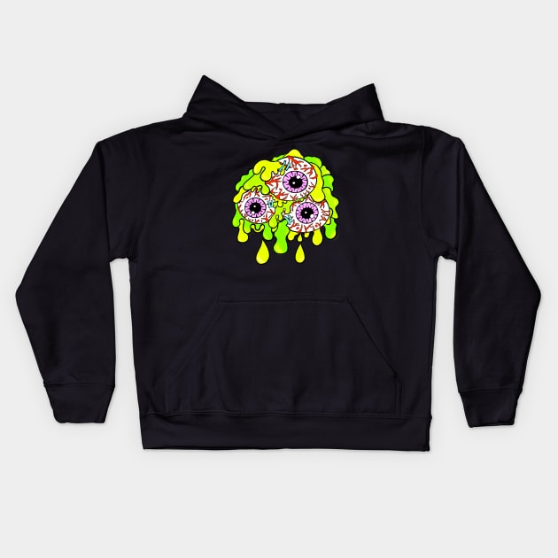 Three Eyed Monster Kids Hoodie by ScribblinDiamonds